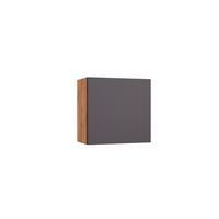 Küchenoberschrank Turin ca. 60x57 cm Grau/Eiche - Eiche Wotan/Grau, Design (60/57/34cm) - Held