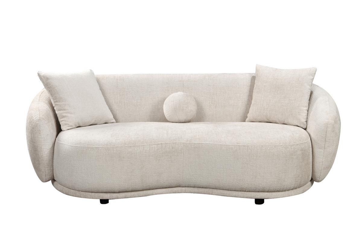 CANAPEA STELLA - albastru, Modern, plastic/lemn (210/75/100cm) - Mömax