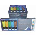 Acrylfarbenset Colour, 5-teilig - Blau/Gelb (0.1l) Acrylfarbenset Colour, 5-teilig - Blau/Gelb (0.1l)