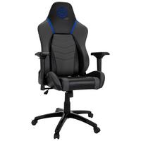 Gaming Stol Gamebreaker Polarys I, Siva, Modra - modra/siva, Moderno, umetna masa/tekstil (74/133/62cm) - MID.YOU