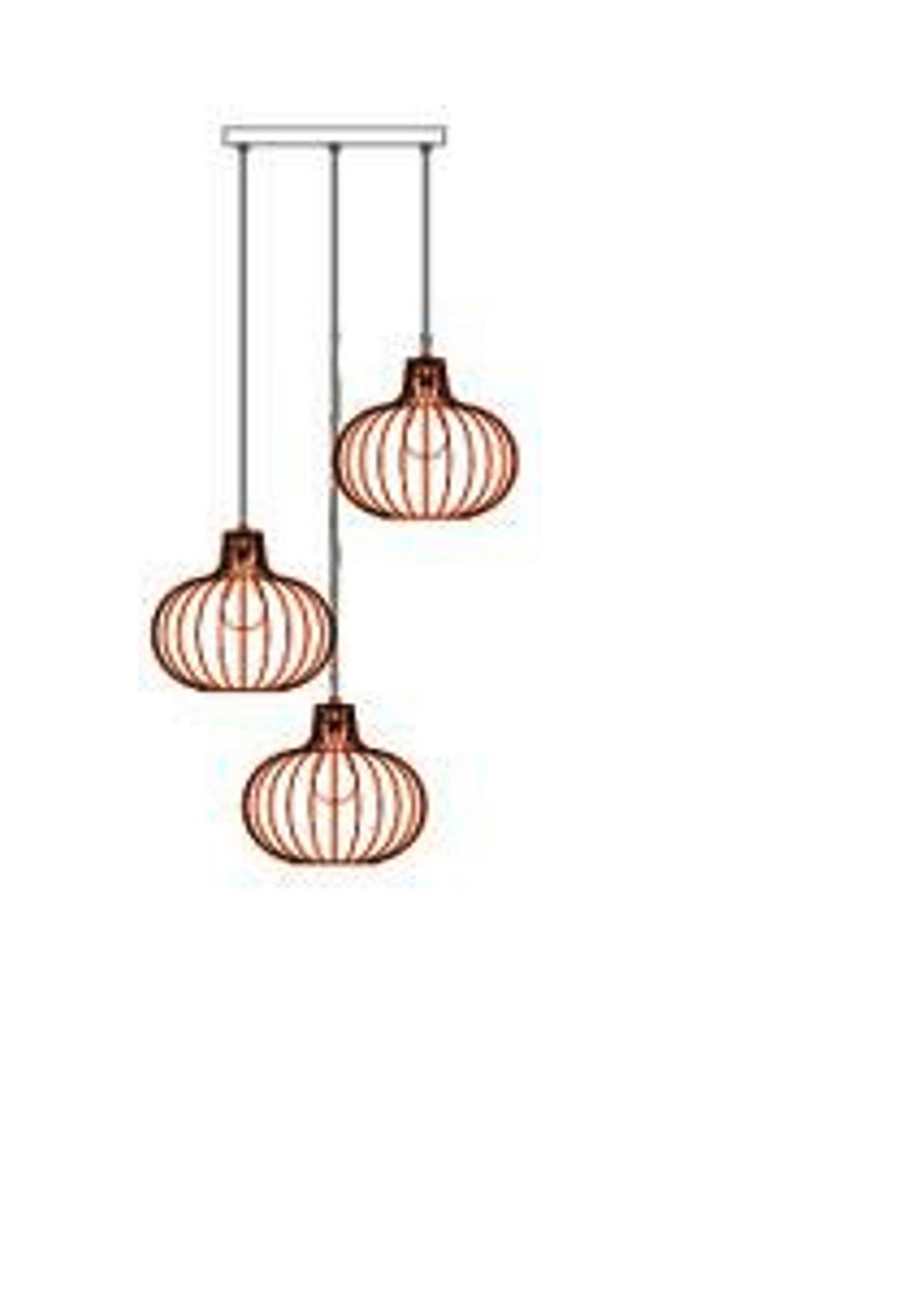 LAMPA WISZĄCA 33379311  MATEO - kolor rdzawy/czarny, Konventionell, tworzywo sztuczne/metal (50/120cm) - Globo