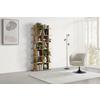 HYLLA OTTO PLUS -EXKLUSIV- - ekfärgad, Modern, trämaterial (79,8/175,2/25,5cm) - Mömax