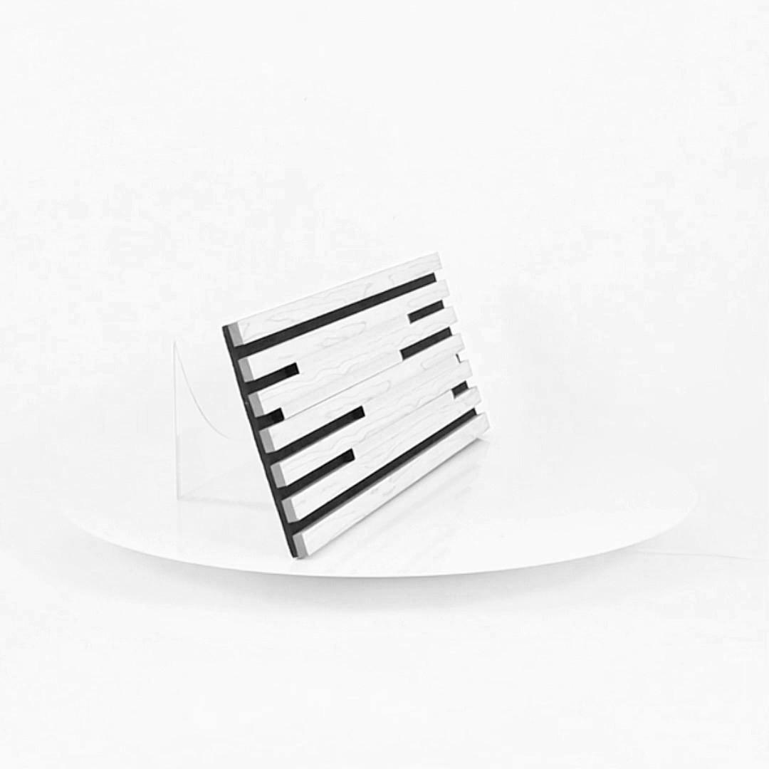 LED-TAKLAMPA PANI - svart/ekfärgad, Modern, metall/trämaterial (72/26,5/5,5cm) - Mömax