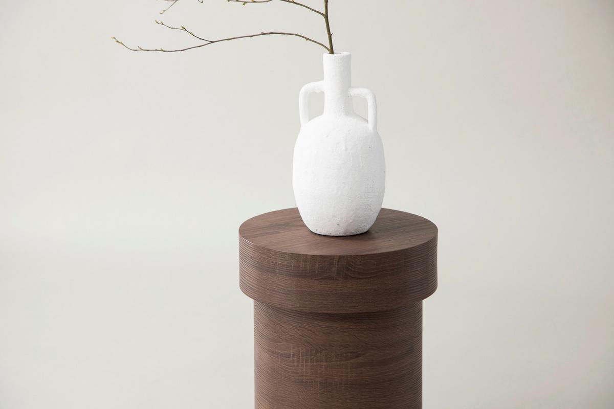 BEISTELLTISCH MALUNG - Braun, Design, Holz (35/35/45cm) - Livetastic