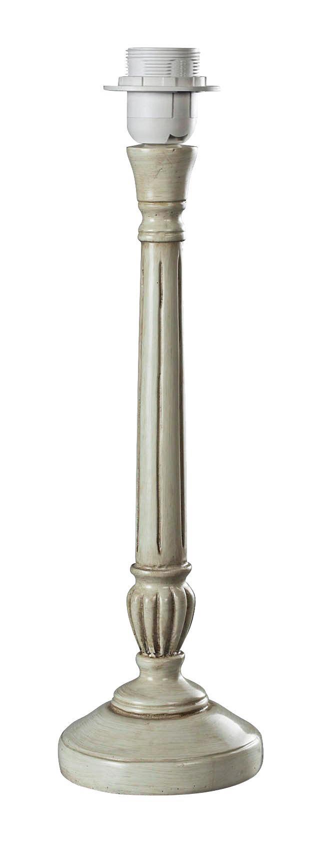 Leuchtenfuß Afra, max. 40 Watt - Weiß, Kunststoff (40cm) - Mömax modern living