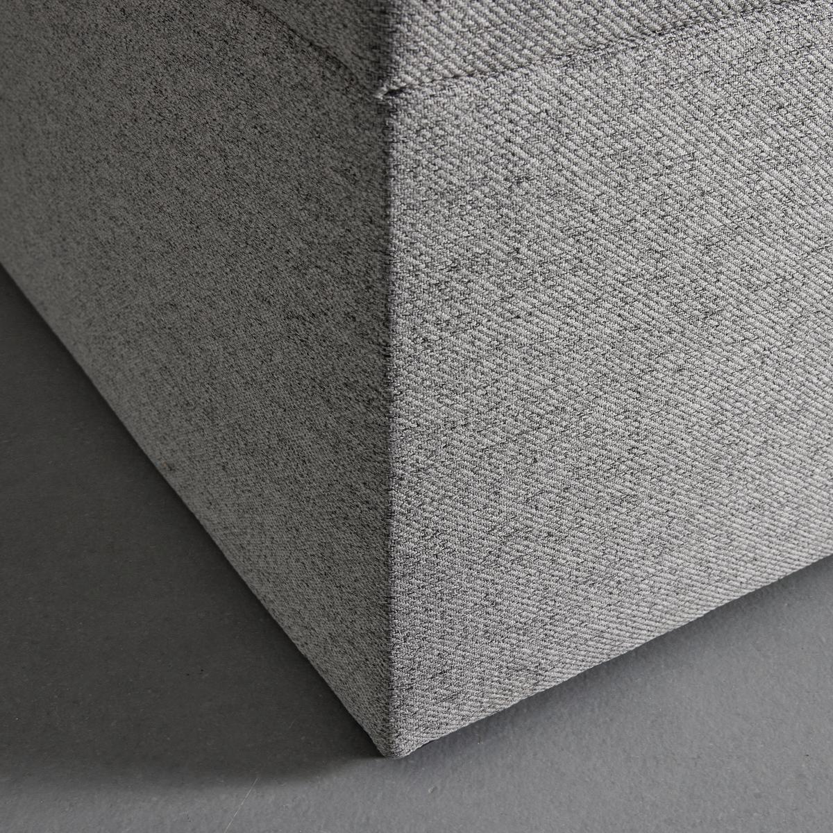 Pat tip boxspring fără arcuri NICOLE - gri, Modern, lemn/textil (180/200cm) - Bessagi Home