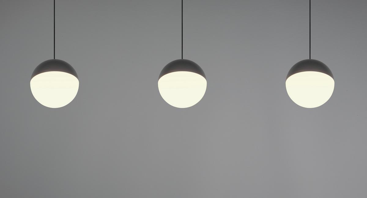 Led Függőlámpa Sestine 3 Égős - fekete, Modern, műanyag/fém (60/9/150cm) - Mömax