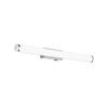 LED-Wandleuchte Mattimo in Weiß/Chrom max. 6,5 Watt - Chromfarben/Weiß, Basics, Kunststoff/Metall (60/5,5cm) - Trio Leuchten