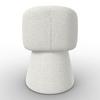 STOL MED ARMSTÖD MAIA - vit, Modern, metall/textil (60/84,5/59cm) - Bessagi Home