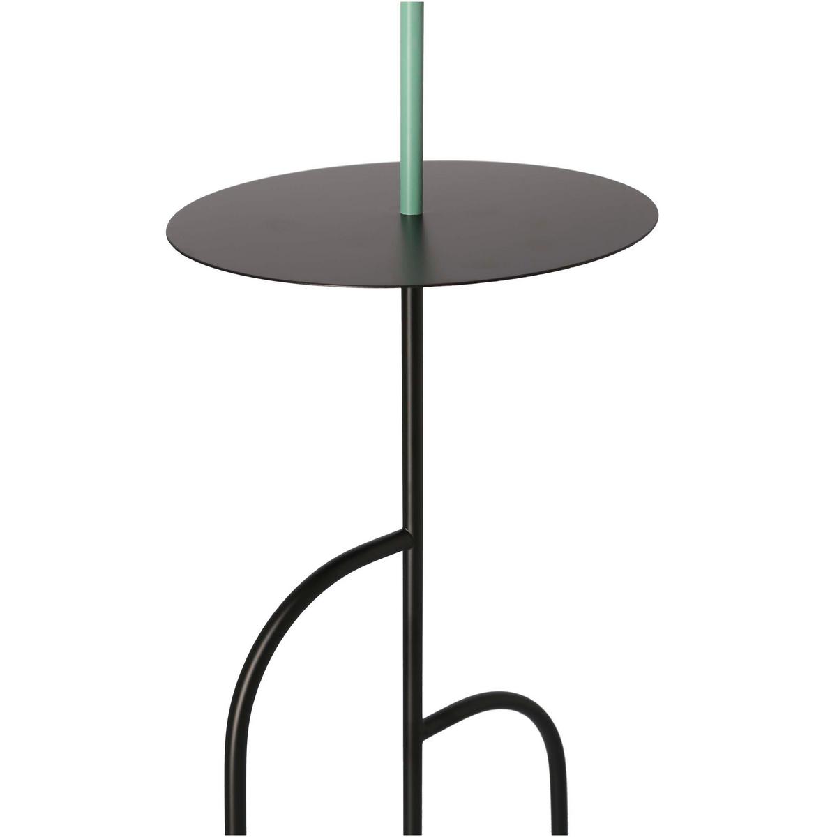 Podna Svjetiljka Ravello - crna, Konvencionalno, metal (25/34cm)