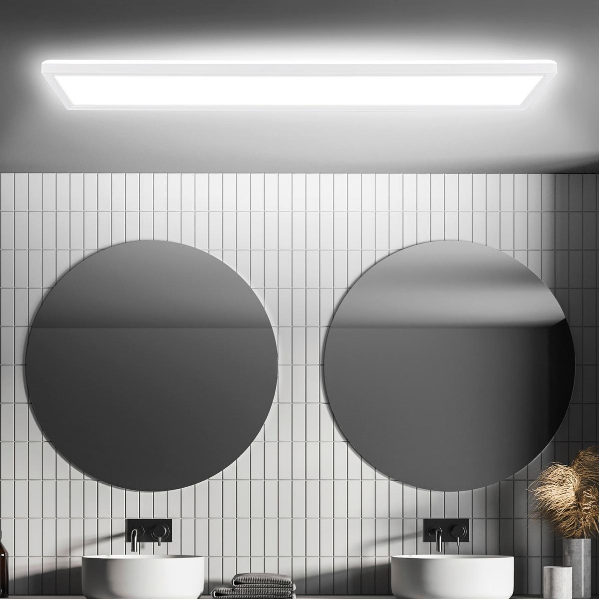 PANEL LED 7528416 MOVE - biały, Basics, tworzywo sztuczne (98/20/3cm)