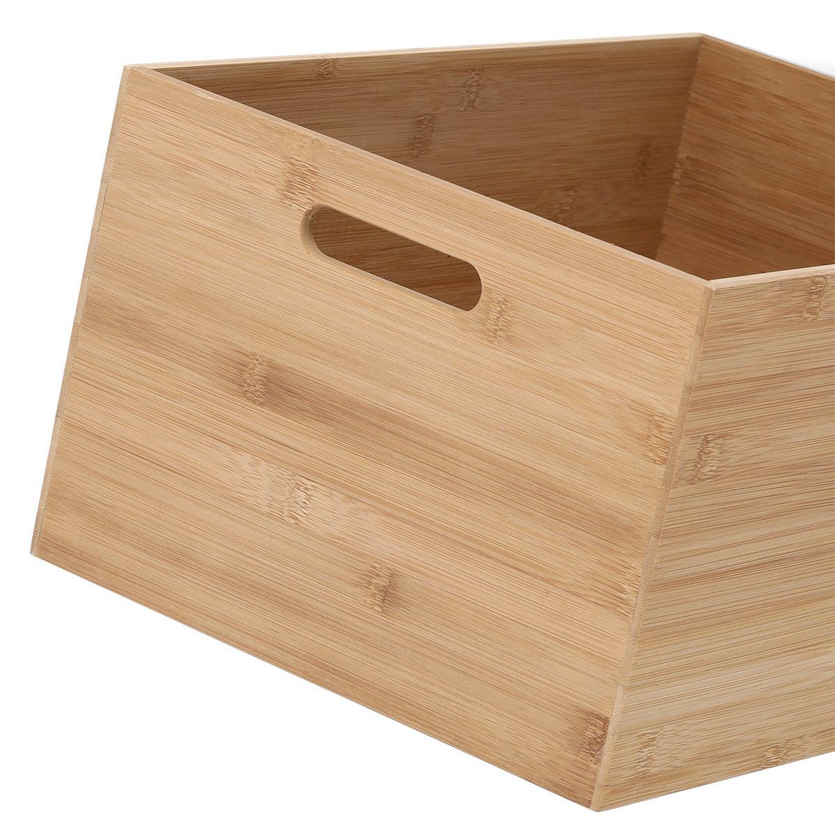 Kiste Naturfarben - Naturfarben, Basics, Holz (40/30/21cm) - Zeller Present