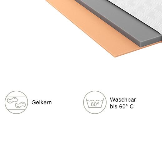 MATERAC NAWIERZCHNIOWY GELTEX NEXT ROLLPACK - biały, Basics, tkanina (100/200cm) - Schlaraffia