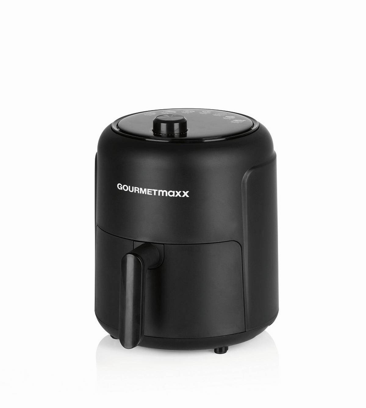 FRYTKOWNICA BEZTŁUSZCZOWA 12251 - czarny, Basics, tworzywo sztuczne (30,4/22,8/27,9cm) - GOURMETMAXX