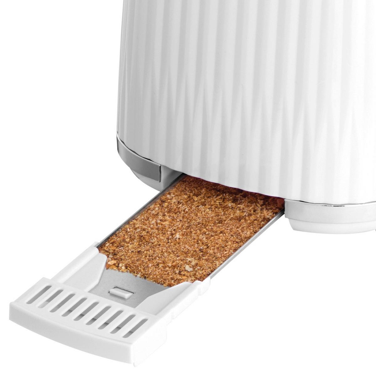 Kenyérpirító Russell Hobbs Eden - fehér, Modern, műanyag (32,8/20,8/21,2cm) - Russell Hobbs