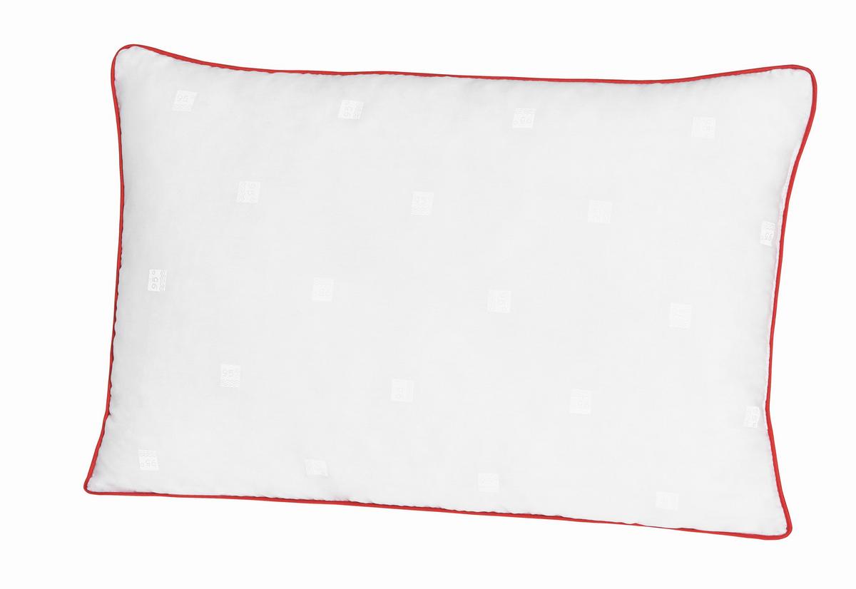 Kopfkissen Dacron 95 ca. 40x80x20 cm Weiß - Weiß, Basics, Textil (40/80/20cm) - Yatas