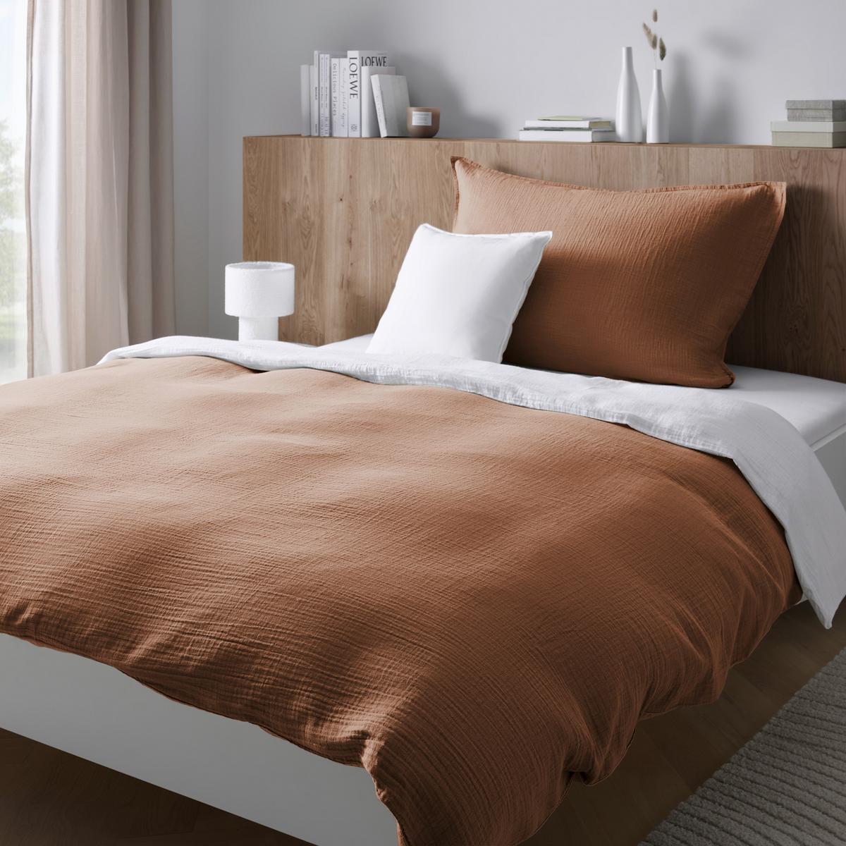 Bettwäsche Melania Braun ca. 140x200cm - Braun, LIFESTYLE, Textil (140/200cm) - Mömax