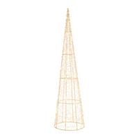 Dekoweihnachtsbaum Natal Goldfarben - Transparent/Goldfarben, MODERN, Kunststoff/Metall (16/16/60cm)