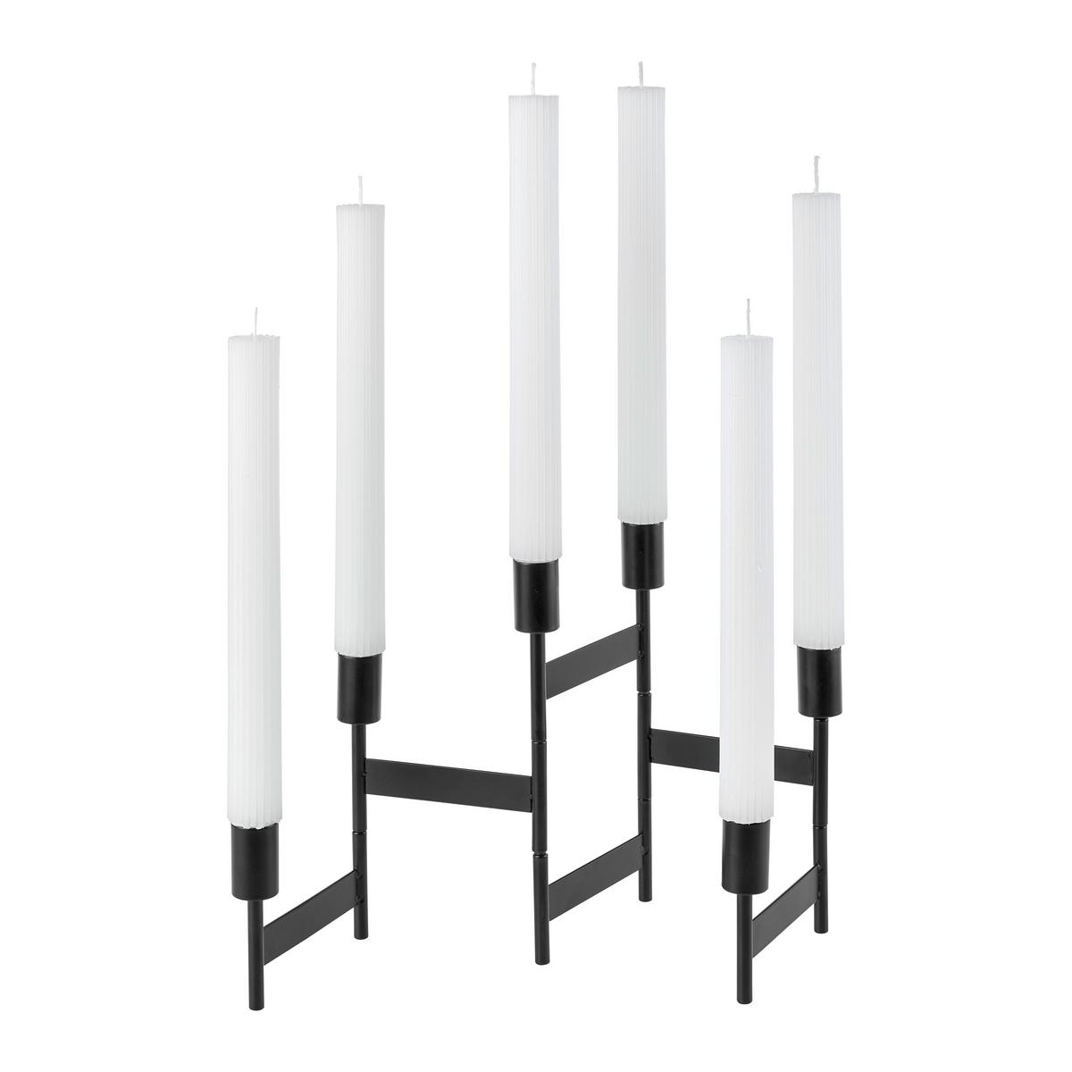 Stabkerze Diana Weiß, 2er Set - Weiß, KONVENTIONELL (2,8/26,5cm) - Mömax