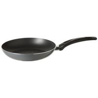 Bratpfanne Basic Ø ca. 24cm - Silberfarben/Schwarz, Konventionell, Kunststoff/Metall (24/4,5cm) - Mömax