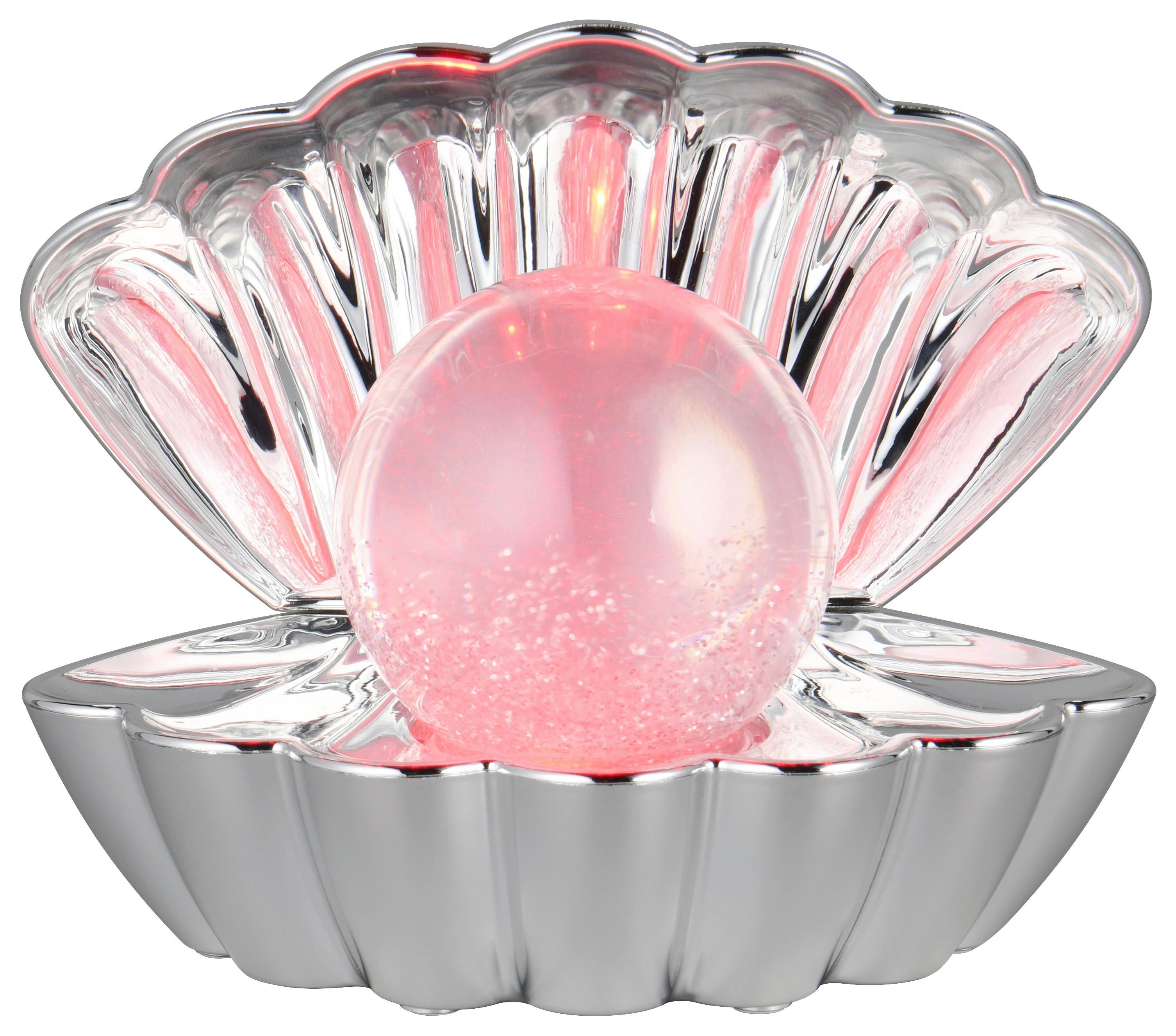 LED-Dekoleuchte Alfred Chromfarben max. 0,8 Watt - Chromfarben, MODERN, Kunststoff (17,5/12,5/14,5cm) - Mömax