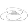 LED-TAKLAMPA WILMA - vit, Modern, metall/plast (65/80/15,5cm) - Mömax