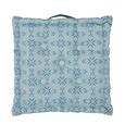 BOXKISSEN Agnes Blau 40x40cm - Blau, MODERN, Textil (40/40/8cm) - Mömax modern living