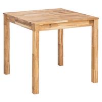 STÓŁ DO JADALNI LOTTE - brązowy, Konventionell, drewno (80/80/76cm) - MID.YOU