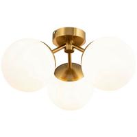 LAMPA SUFITOWA PINA - biały, Trend, metal/szkło (35/20cm) - Novel