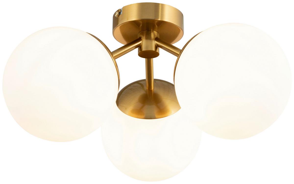 LAMPA SUFITOWA PINA - biały, Trend, metal/szkło (35/20cm) - Novel