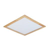 LAMPA SUFITOWA LED COURTNEY - kolor naturalny/biały, Modern, tworzywo sztuczne/metal (60/4,5/60cm) - Bessagi Home