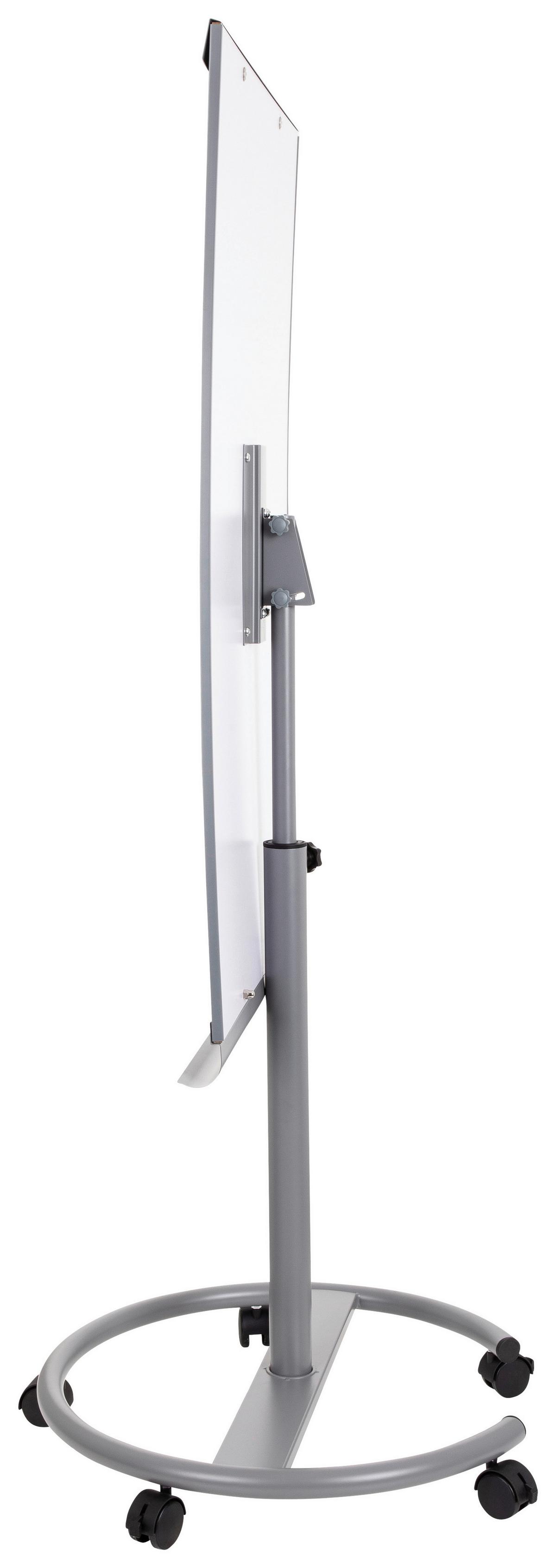 Bela Tabla Multiboard, Srebrna - srebrne barve/bela, Basics, kovina/umetna masa (65,5/133-190/60cm) - MID.YOU
