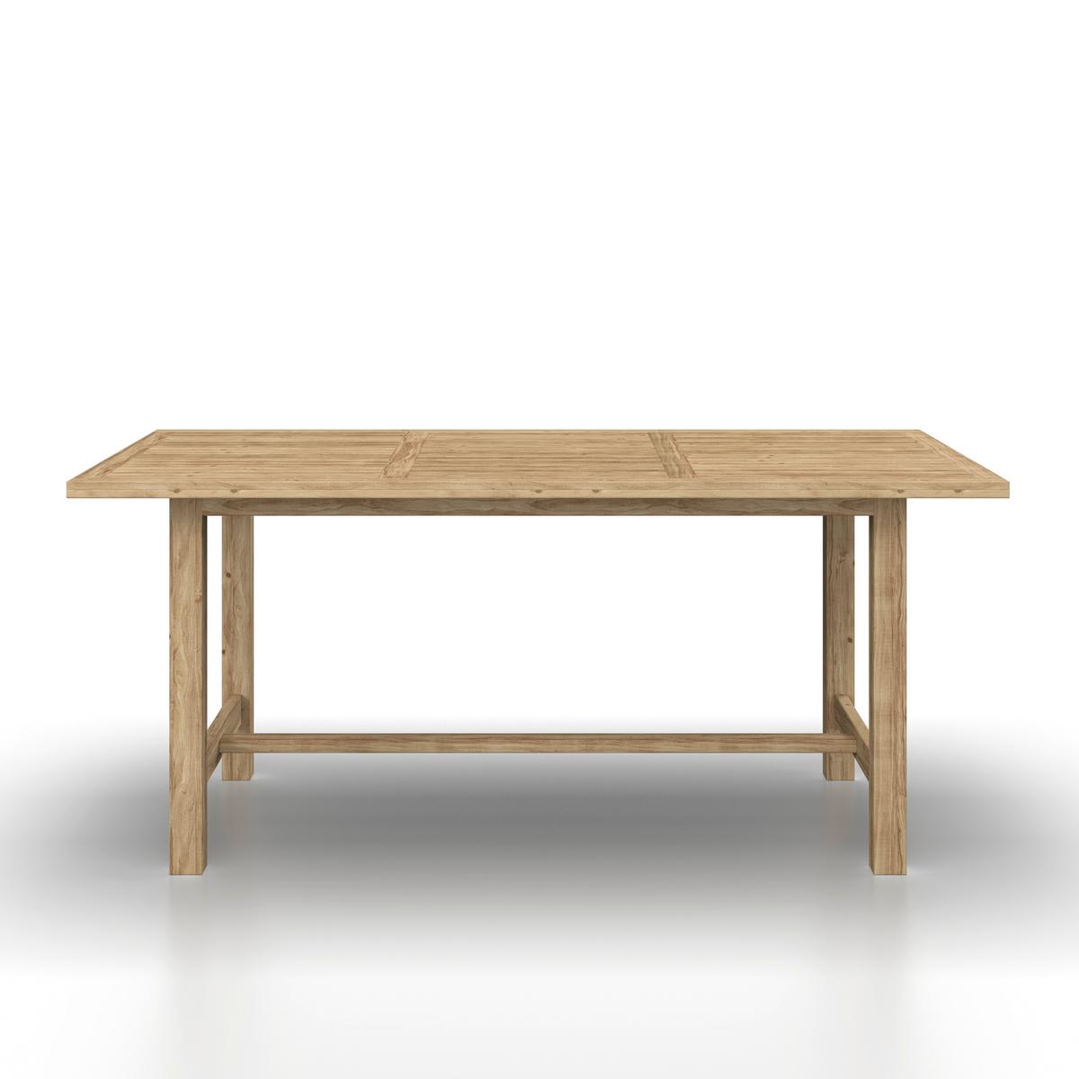 Gartengarnitur Simone Hellgrau Holz/Kunststoff/Outdoorstoff - Hellgrau/Akaziefarben, MODERN, Holz/Kunststoff - Bessagi Garden