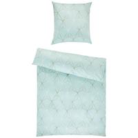 POŚCIEL KIAN - pastelowa zieleń, Design, tkanina (135/200cm) - Estella