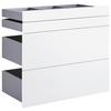 LÅDSET UNIT -BASED- - vit, Modern, trämaterial (91/83/47cm) - Based