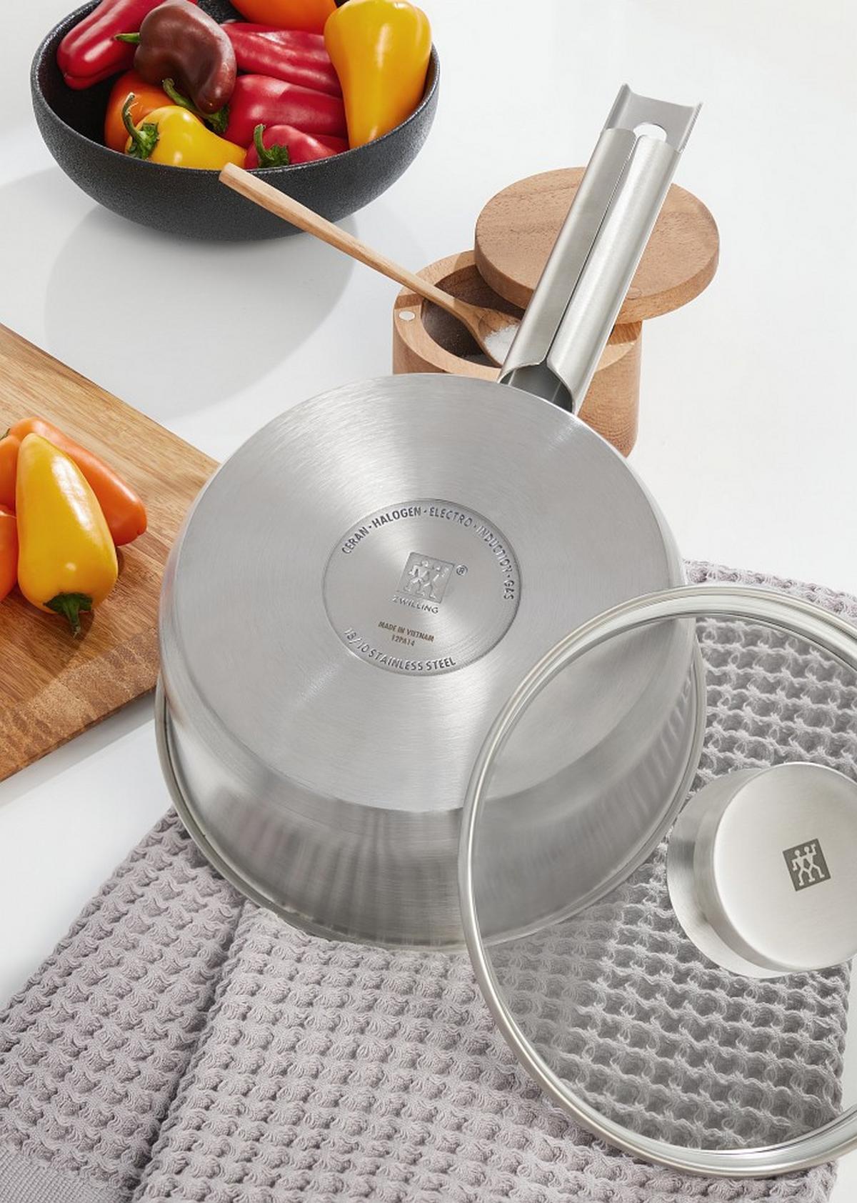 ZESTAW GARNKÓW QUADRO ZWILLING - kolor stalowy, Basics, metal - Zwilling