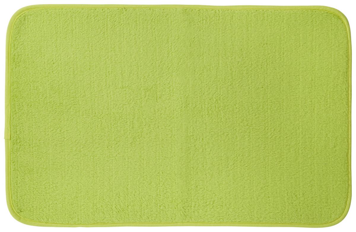 Kupaonski Tepih Aktion - srebrne boje/zelena, Konvencionalno, tekstil (45/70cm)