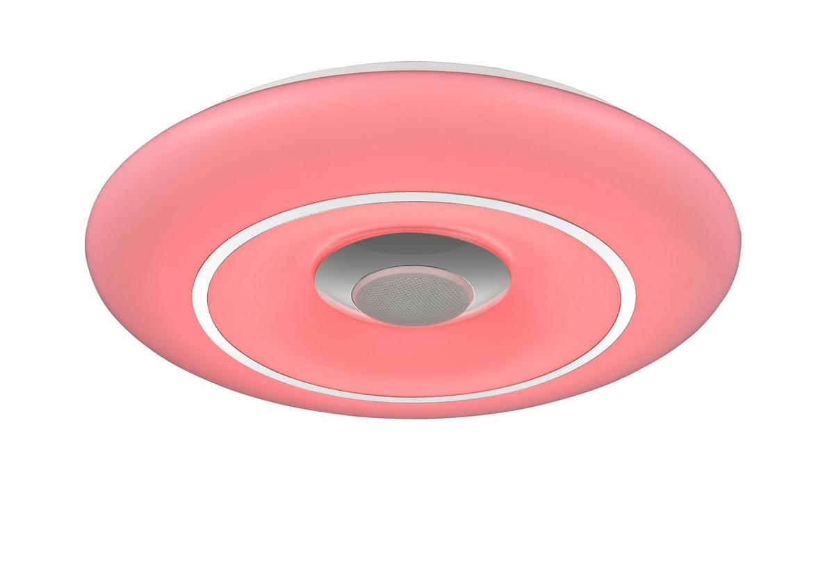 LAMPA SUFITOWA LED COOL *SBN*SH* - biały/kolor chromowy, Lifestyle, tworzywo sztuczne/metal (39/7cm) - Novel