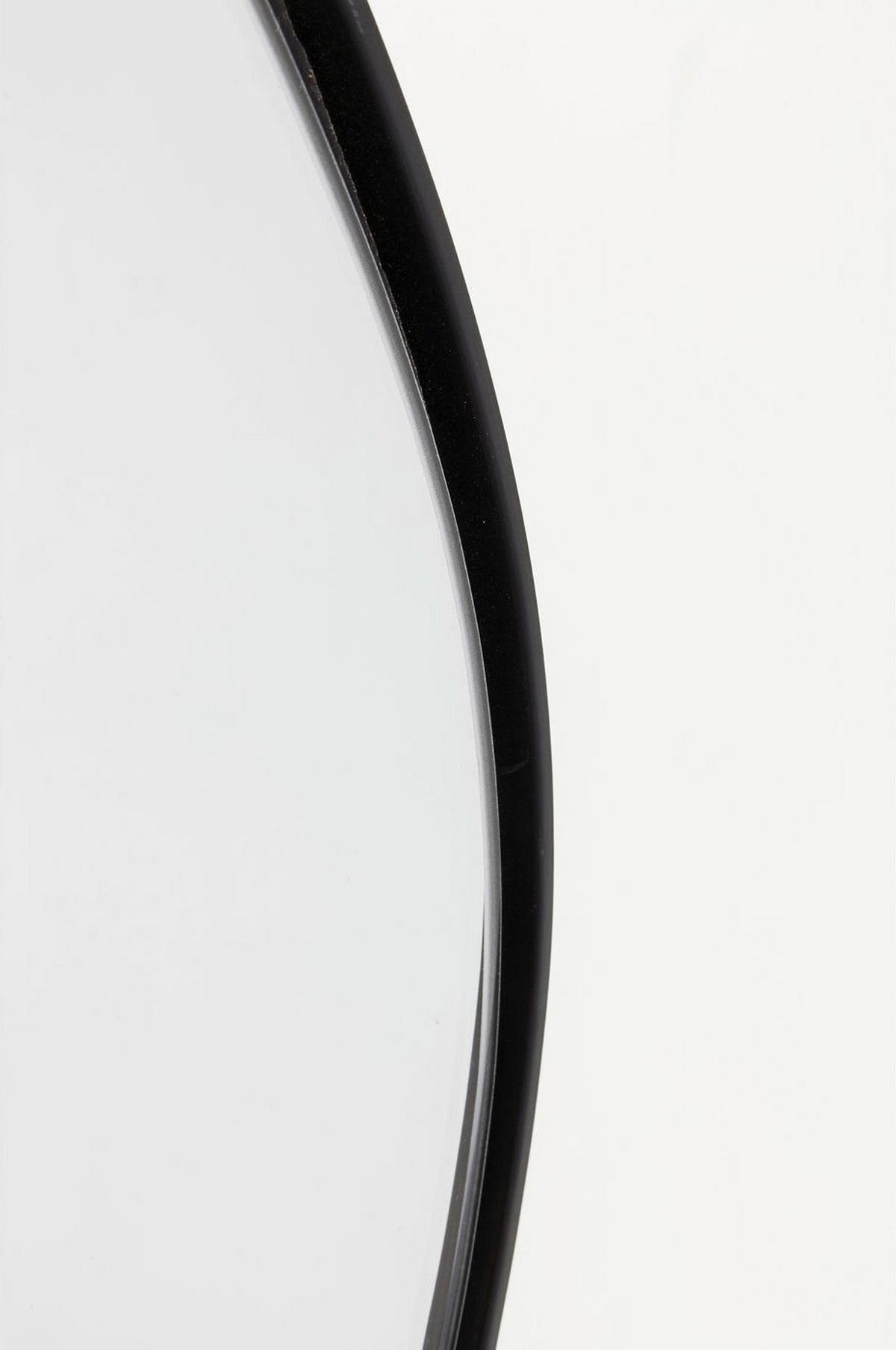 LUSTRO ŚCIENNE GÖTEBORG -TREND- - antracytowy, Trend, materiał drewnopochodny/metal (71,5/70,5/1,5cm) - Kare-Design