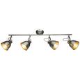 Strahler Ulf max. 40 Watt - Grau, MODERN, Metall (83/21cm) - Premium Living Strahler Ulf max. 40 Watt - Grau, MODERN, Metall (83/21cm) - Premium Living