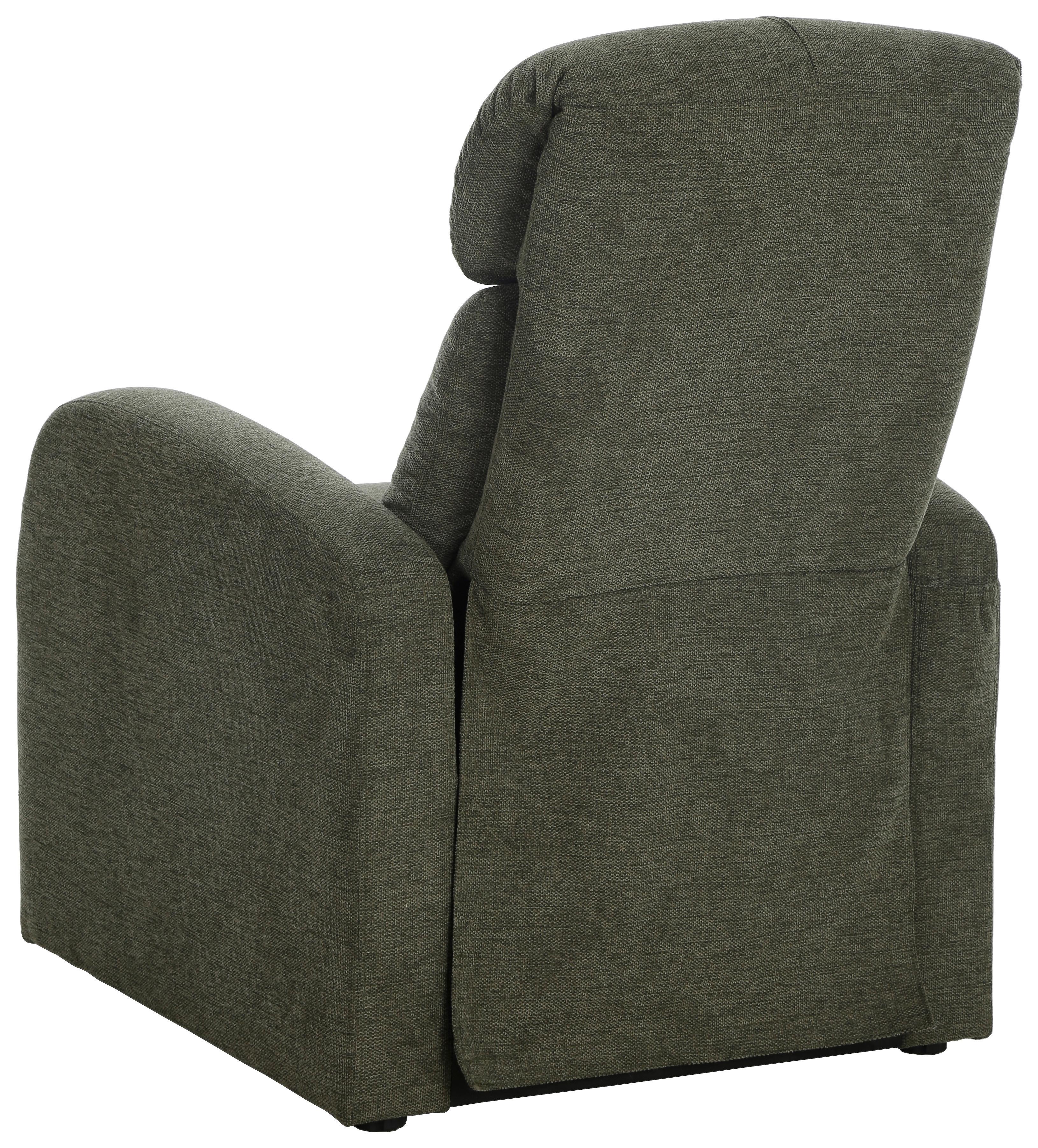 RELAXFÅTÖLJ KORFU -BASED- - grön, Modern, metall/trä (73.5/104/90cm) - Based