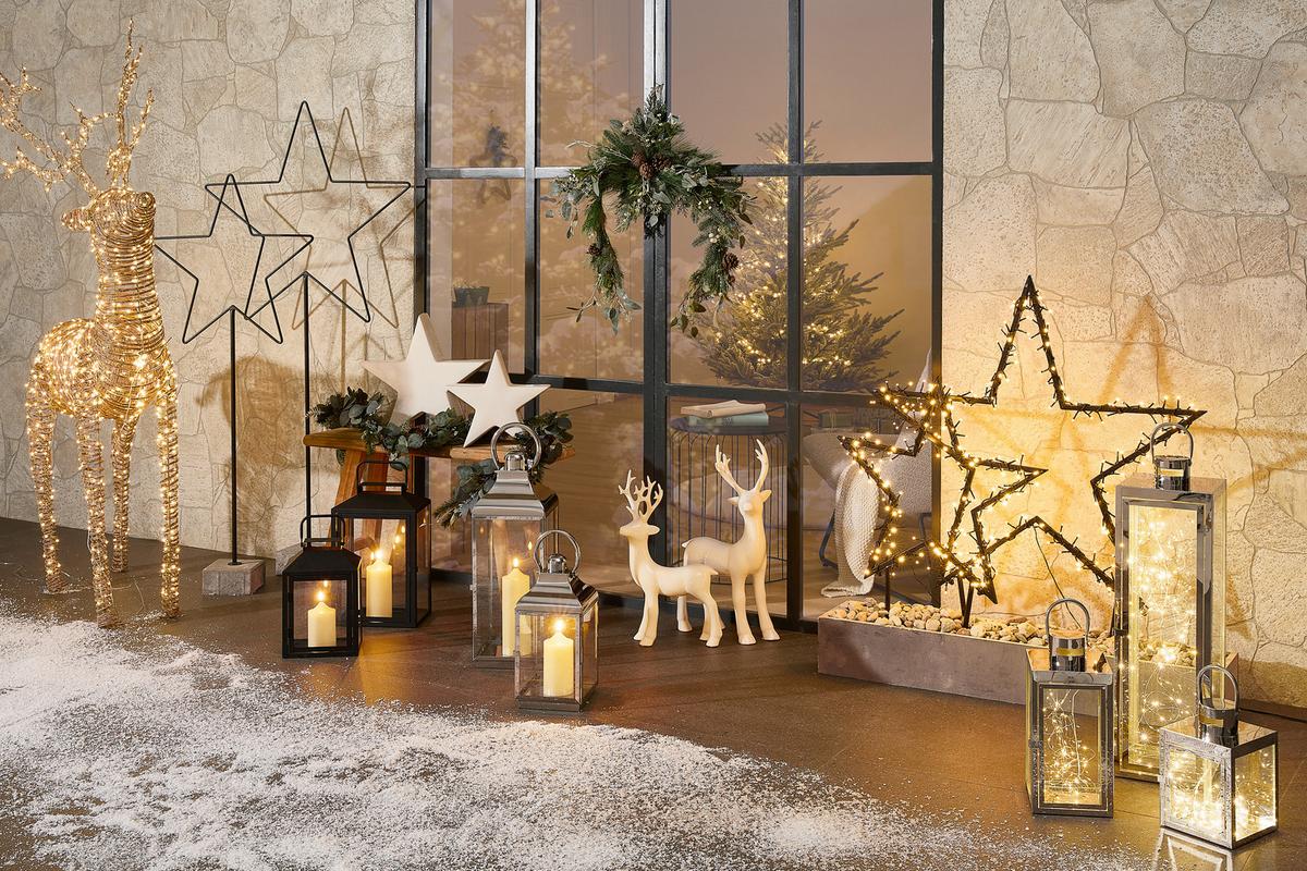 GIRLANDA 681048 - zielony, Konventionell, tworzywo sztuczne (120,00/30,00/10,00cm) - X-Mas