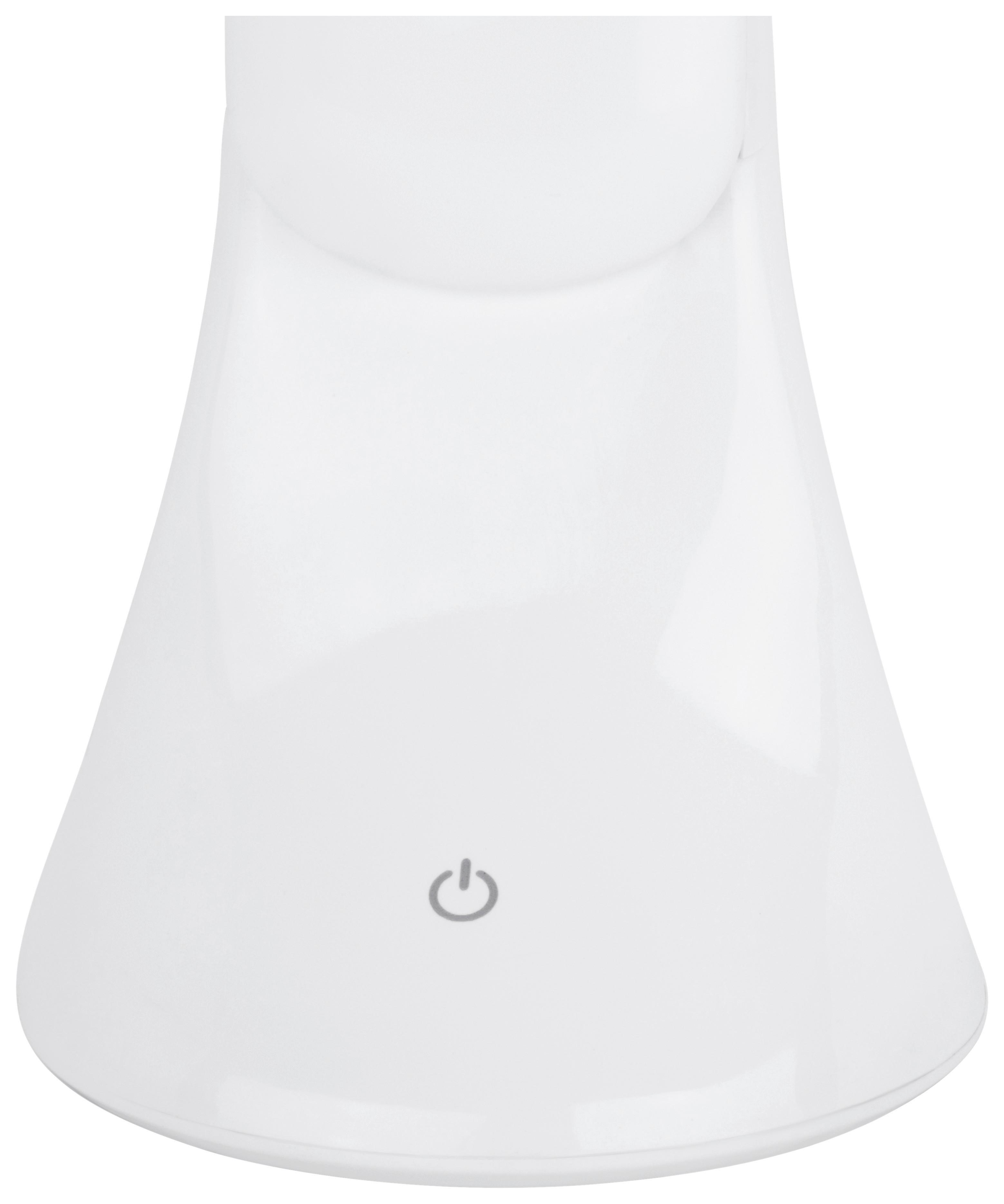LED-SKRIVBORDSLAMPA UFF - vit, Modern, plast (7,8/7,8/24,8cm) - Mömax