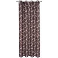 ZASŁONA NA PRZELOTKACH RAVI - oberżyna, Design, tkanina (140/245cm) - Esposa