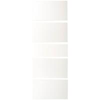 Frontpaneel Unit in Weiss - Weiss Hochglanz, Modern, Holzwerkstoff (90cm) - Based