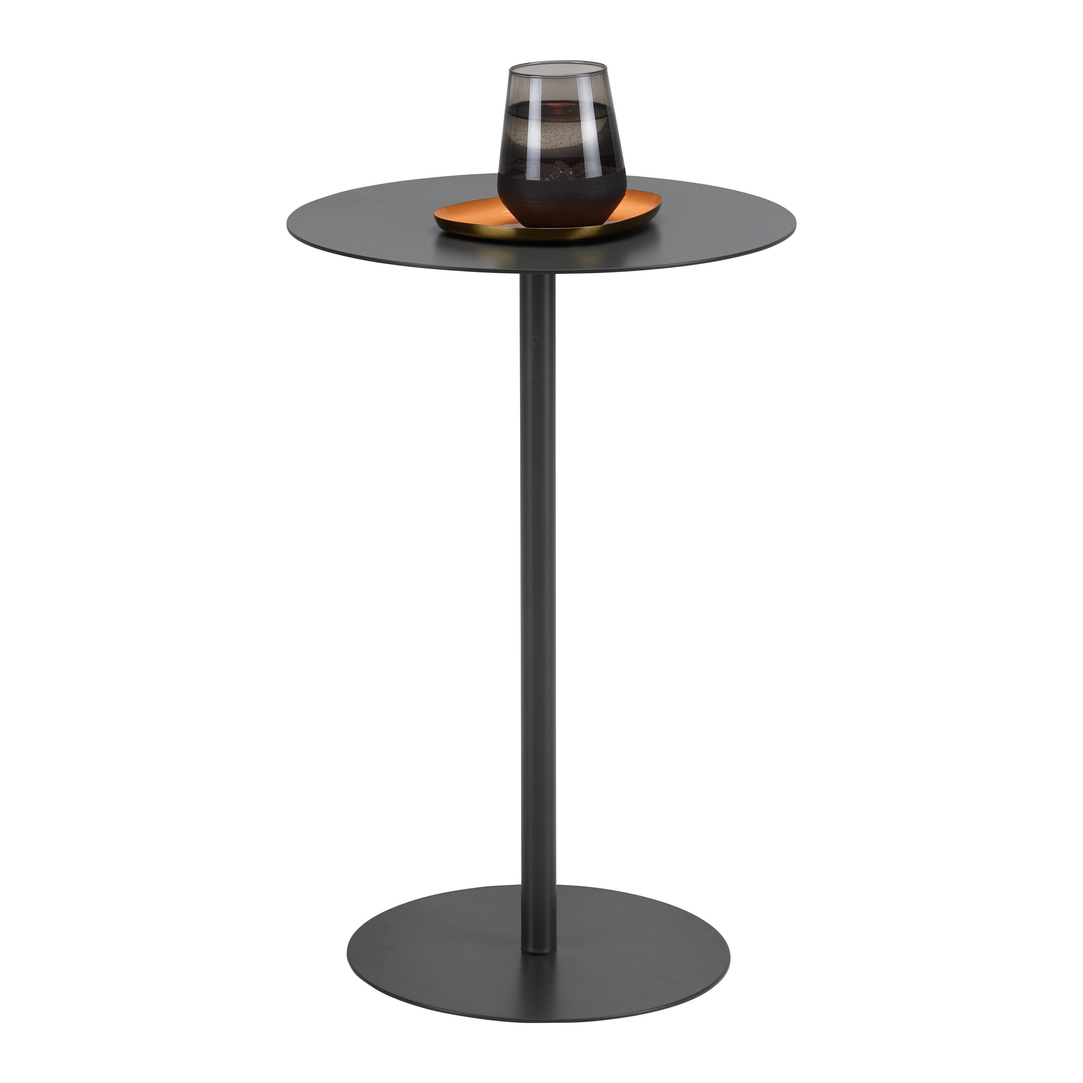 SIDOBORD ROD - mörkgrå, Modern, metall (35/53cm) - Mömax