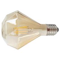 Led Fényforrás 6w E27 - aranyszínű, Üveg (9,5/13,6cm) - Modern Living