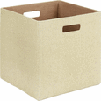 Faltbox Bobby in Beige ca. 33x33x32cm - Beige, MODERN, Papier/Kunststoff (33/33/32cm) - Mömax modern living Faltbox Bobby in Beige ca. 33x33x32cm - Beige, MODERN, Papier/Kunststoff (33/33/32cm) - Mömax modern living
