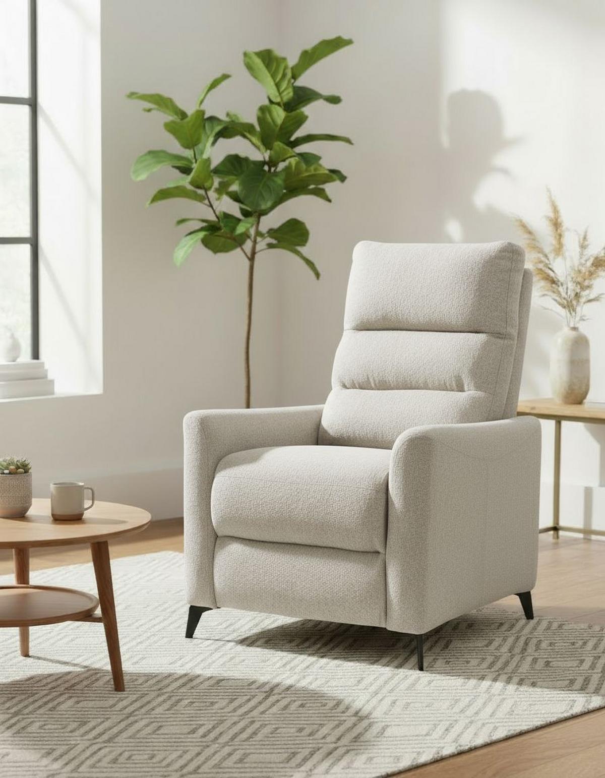 Počivalnik Solace, Siva - siva/črna, Design, kovina/tekstil (72/100/89cm) - Livetastic