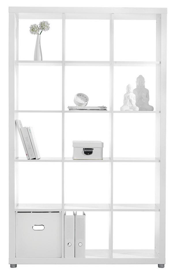 Raumteiler in Weiß mit 15 Fächer online kaufen mömax